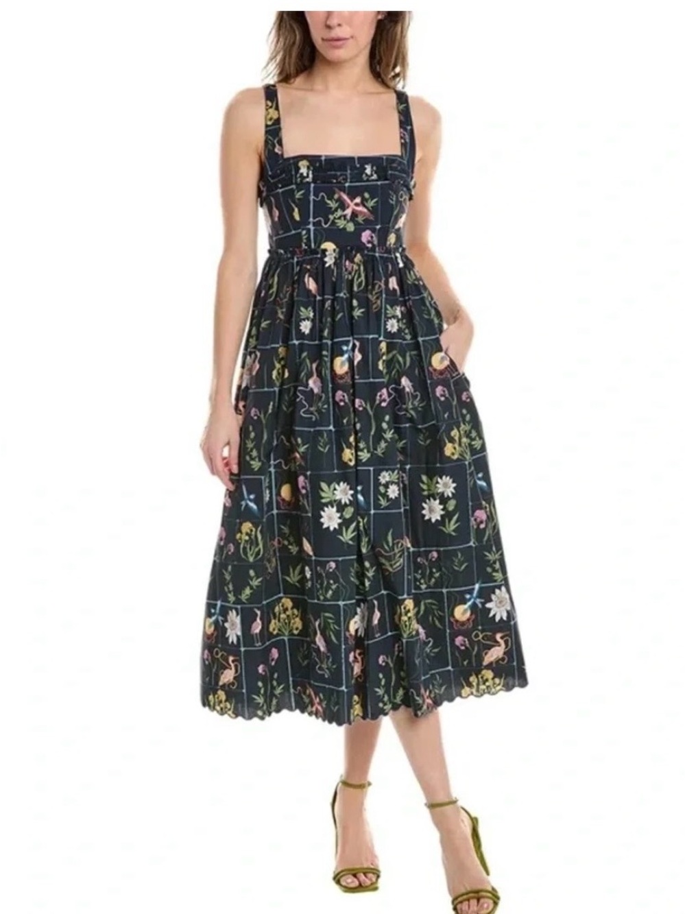 Agua by Agua Bendita Barbra Paraiso Midi Dress